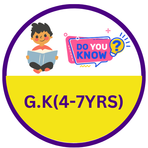 worksheet and activity for G.K 4-7 years old children in pdf