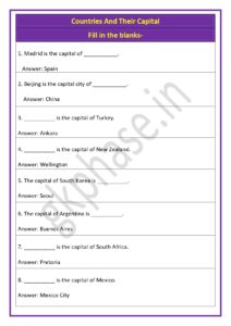 countries capital fill in blanks2 page 0001