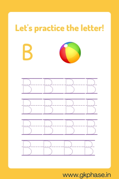 practice letter B