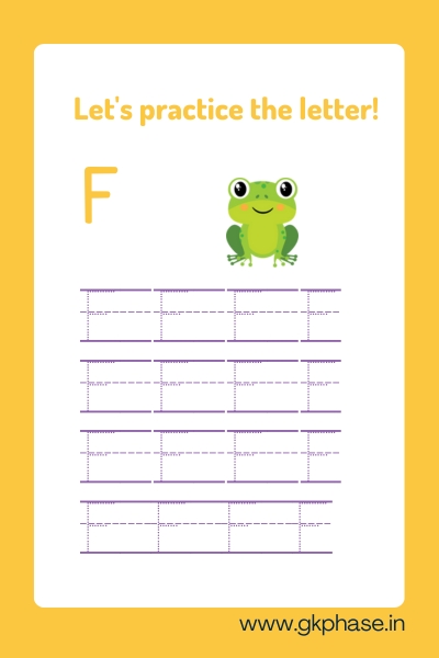 practice letter F