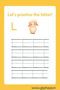 practice letter L