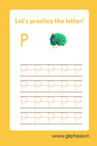 practice letter P