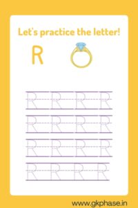 practice letter R