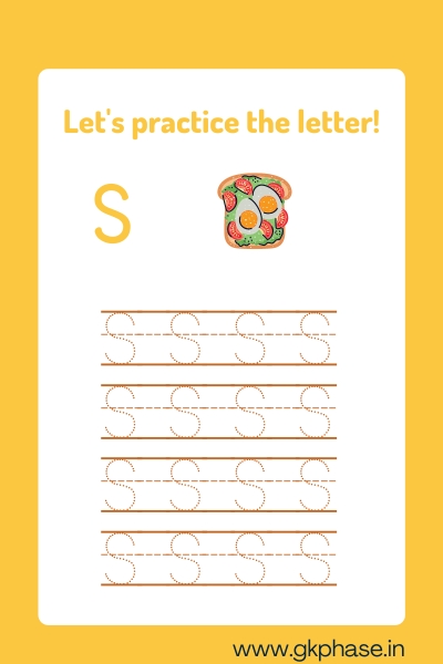 practice letter S