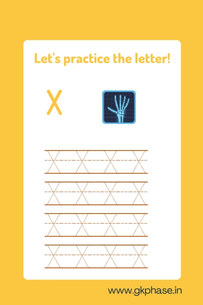 practice letter X