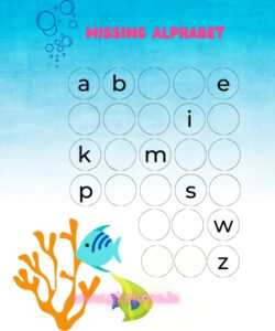 missing alphabet