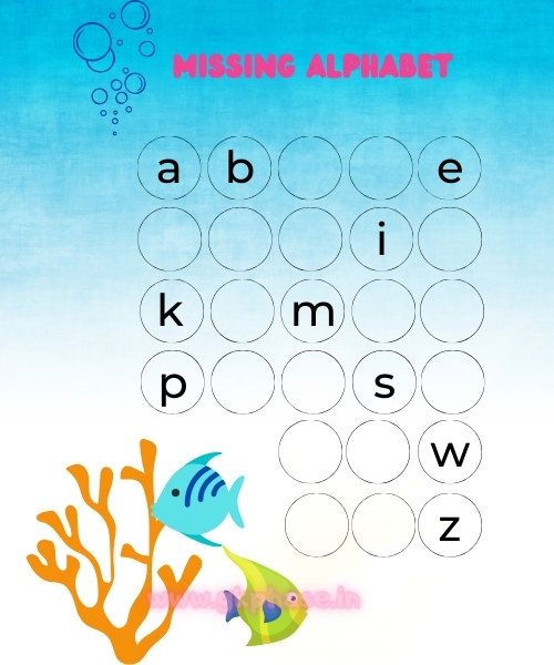 missing alphabet