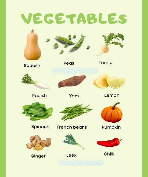 vegetables