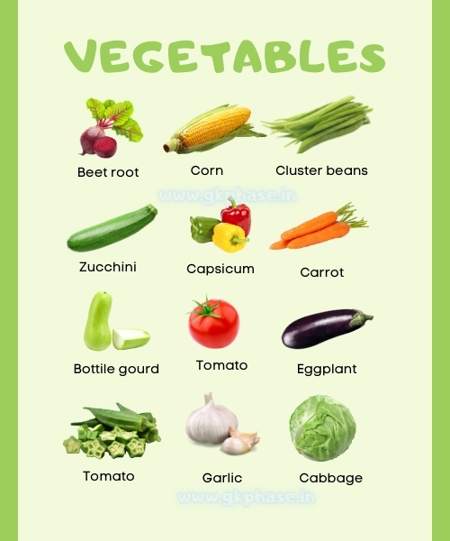 vegetables