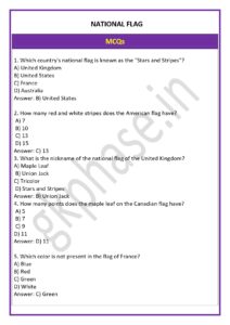 national flag mcq1 page 0001