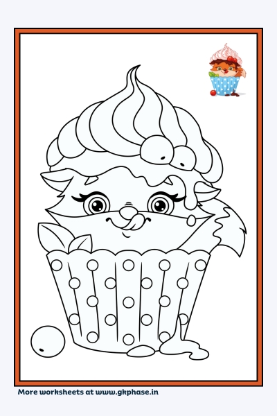 fox coloring page1