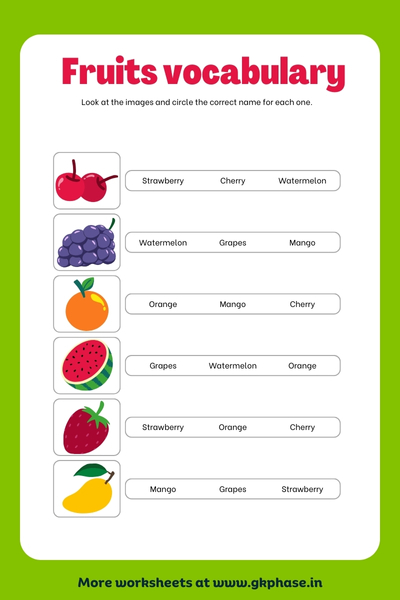 fruit worksheet3