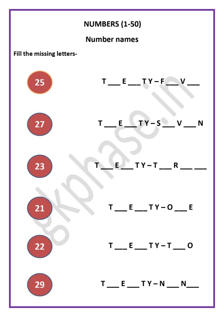 number names3 page 0001