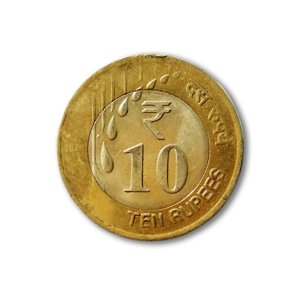 —Pngtree—indian currency ten rupees coin 6951158