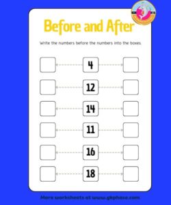 before after worksheet math 2 1