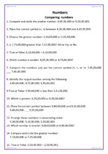 comparing numbers 2 page 0001