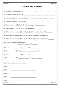 factors and multiples 3 page 0001