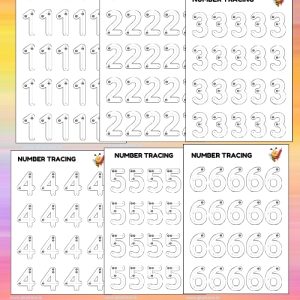 full sheet number tracing